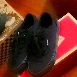 Shoes, Vans, Kids, Size 13 Youth, Black